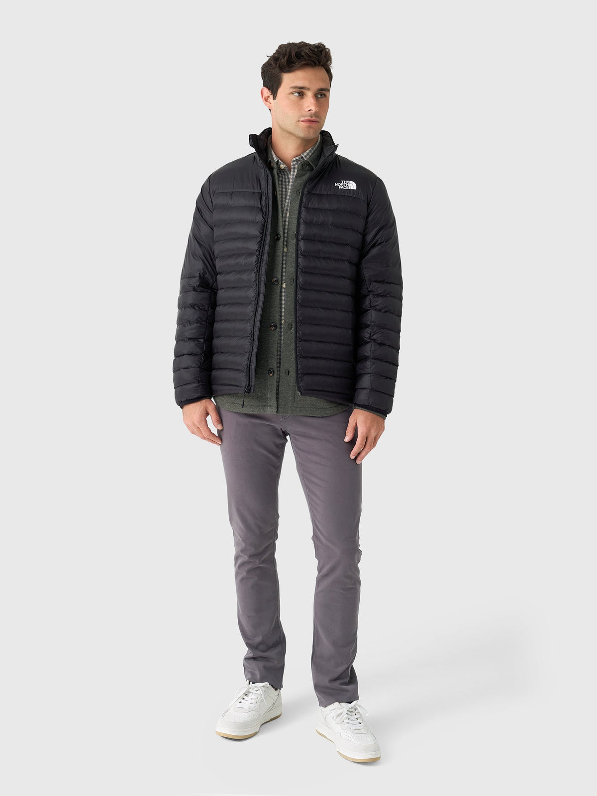 The North Face Men's Terra Peak Full-Zip Quilted Jacket - Black