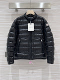 Moncler Acorus Stand-Collar Quilted Jacket - Black
