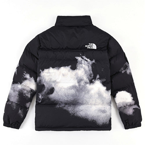The North Face 1992 Unisex Cloud-Print Puffer Jacket - Black