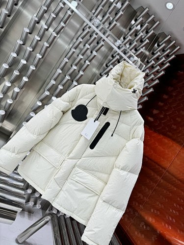 Moncler Genius Hooded Puffer Jacket - Off-White