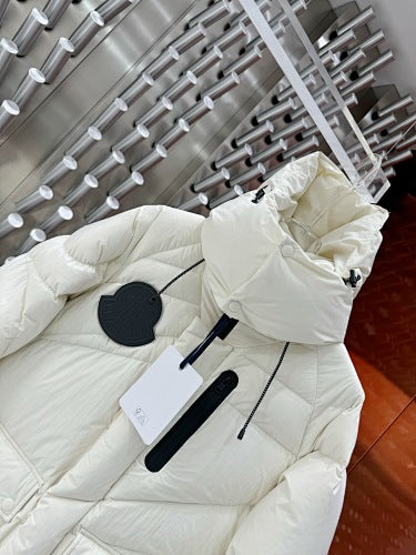 Moncler Genius Hooded Puffer Jacket - Off-White