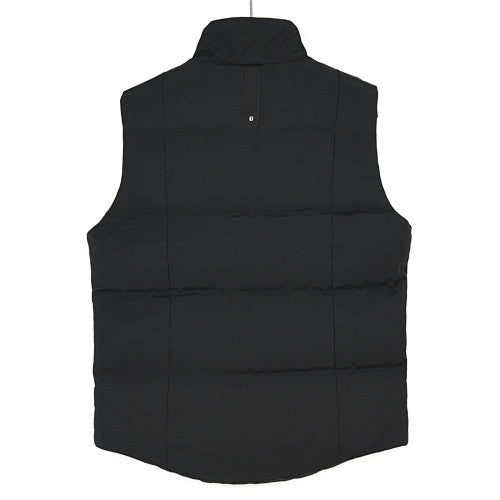 Moose Knuckles Metal Logo Studded Puffer Vest