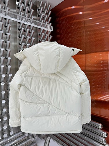 Moncler Genius Hooded Puffer Jacket - Off-White