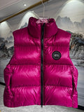 Canada Goose Cypress Black Disc Glossy Puffer Vest