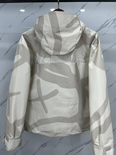 The North Face x KAWS Graphic Hooded Jacket - Light Gray