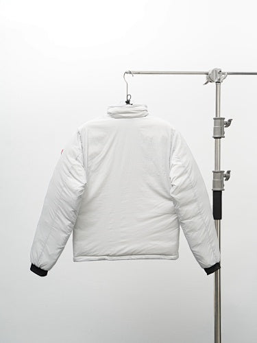 Canada Goose Lodge Stand-Collar Jacket - White