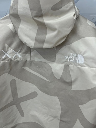 The North Face x KAWS Graphic Hooded Jacket - Light Gray