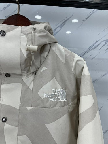 The North Face x KAWS Graphic Hooded Jacket - Light Gray