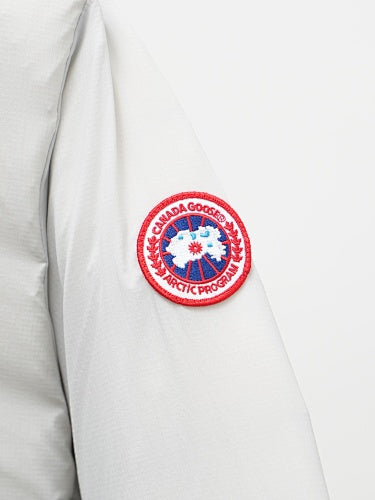 Canada Goose Lodge Stand-Collar Jacket - White
