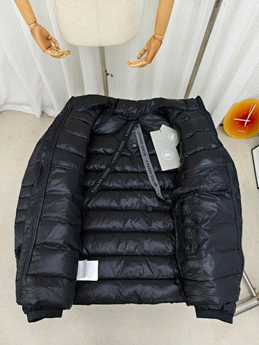 Canada Goose Crofton Stand-Collar Puffer Jacket - Black