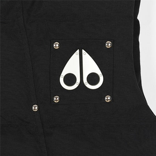 Moose Knuckles Metal Logo Studded Puffer Vest