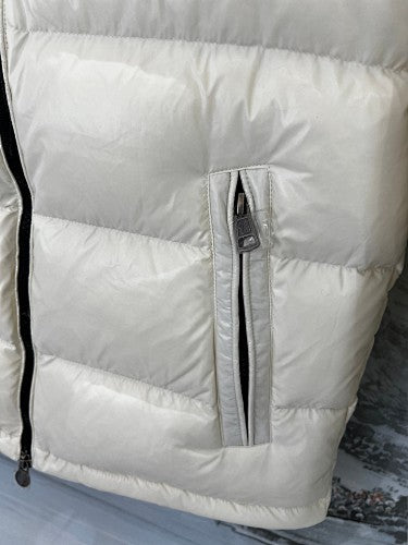 Moncler Kids' Hooded Puffer Jacket - Cream