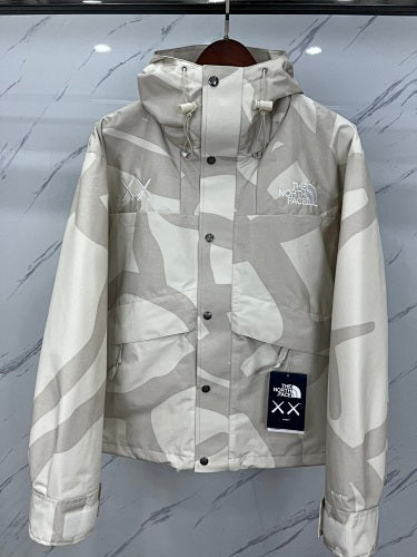 The North Face x KAWS Graphic Hooded Jacket - Light Gray