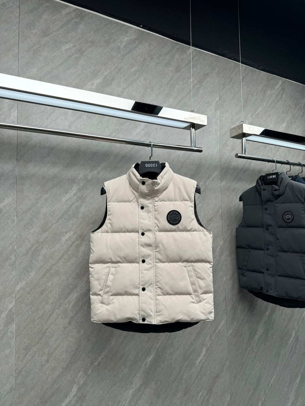 Canada Goose Black Label Puffer Vest - Ivory
