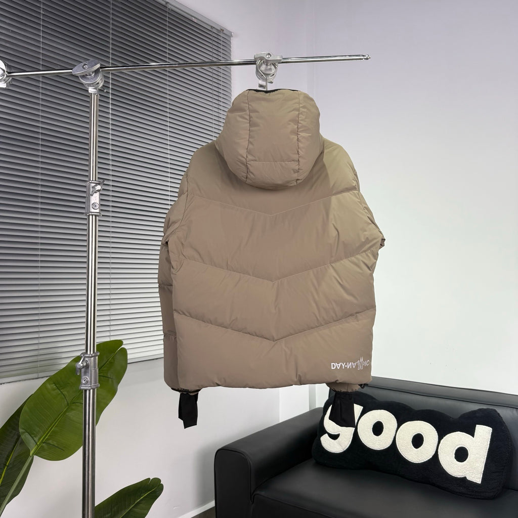 Moncler Grenoble Arcesaz Hooded Puffer Jacket - Khaki