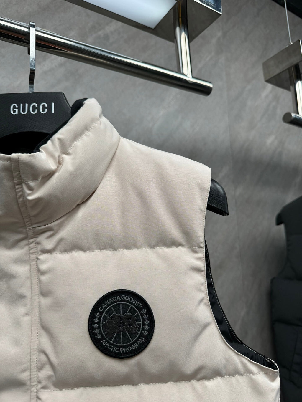 Canada Goose Black Label Puffer Vest - Ivory