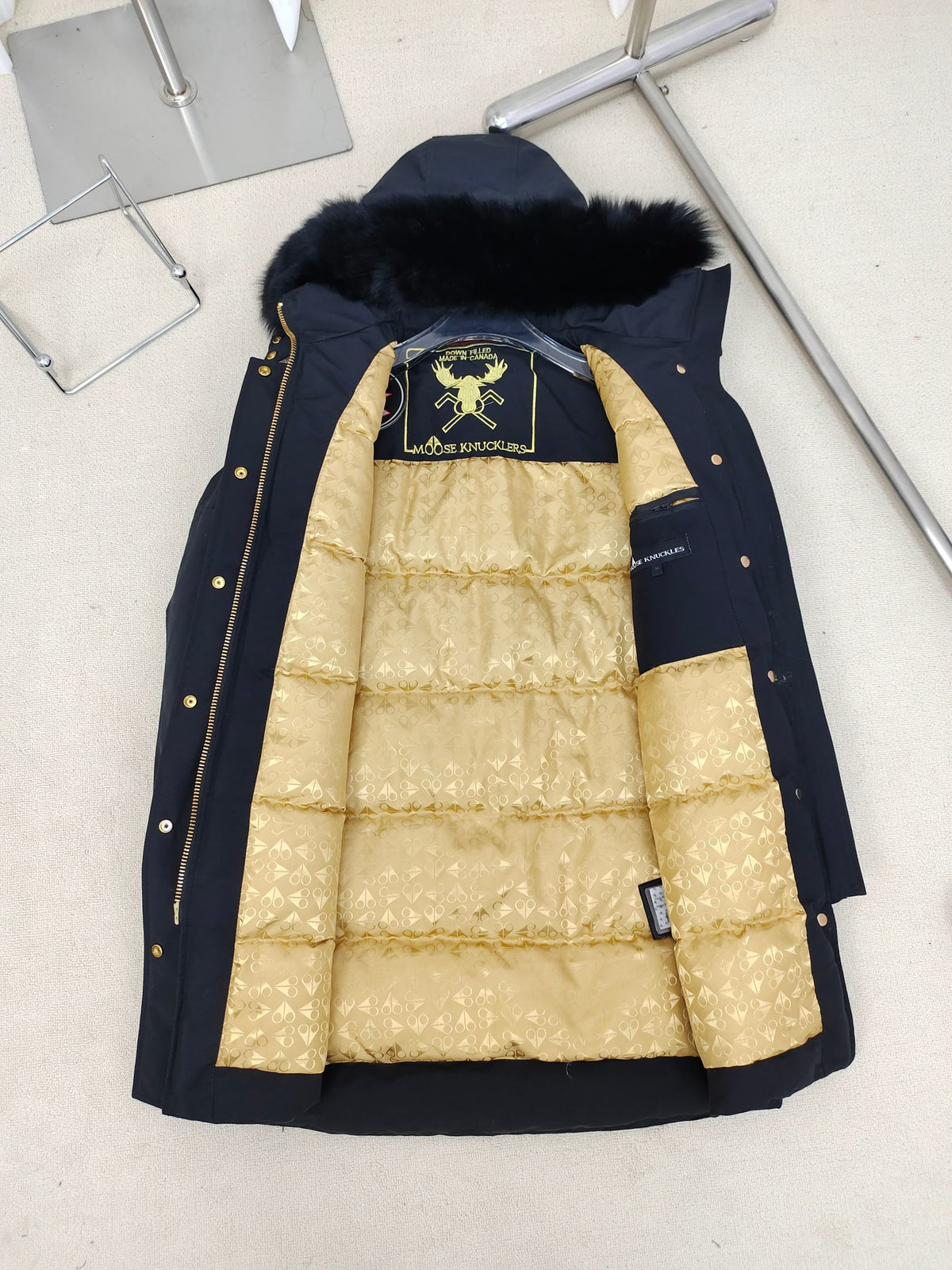 Moose Knuckles Women's Long Hooded Parka