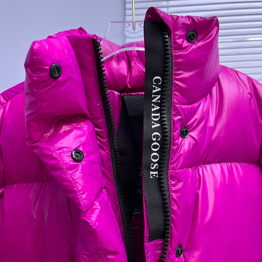 Canada Goose Women's Cropped Puffer Jacket - Fuchsia