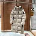 Canada Goose Women's Long Hooded Puffer Coat - Cream