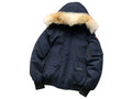 Canada Goose Chilliwack Hooded Bomber Jacket in Navy