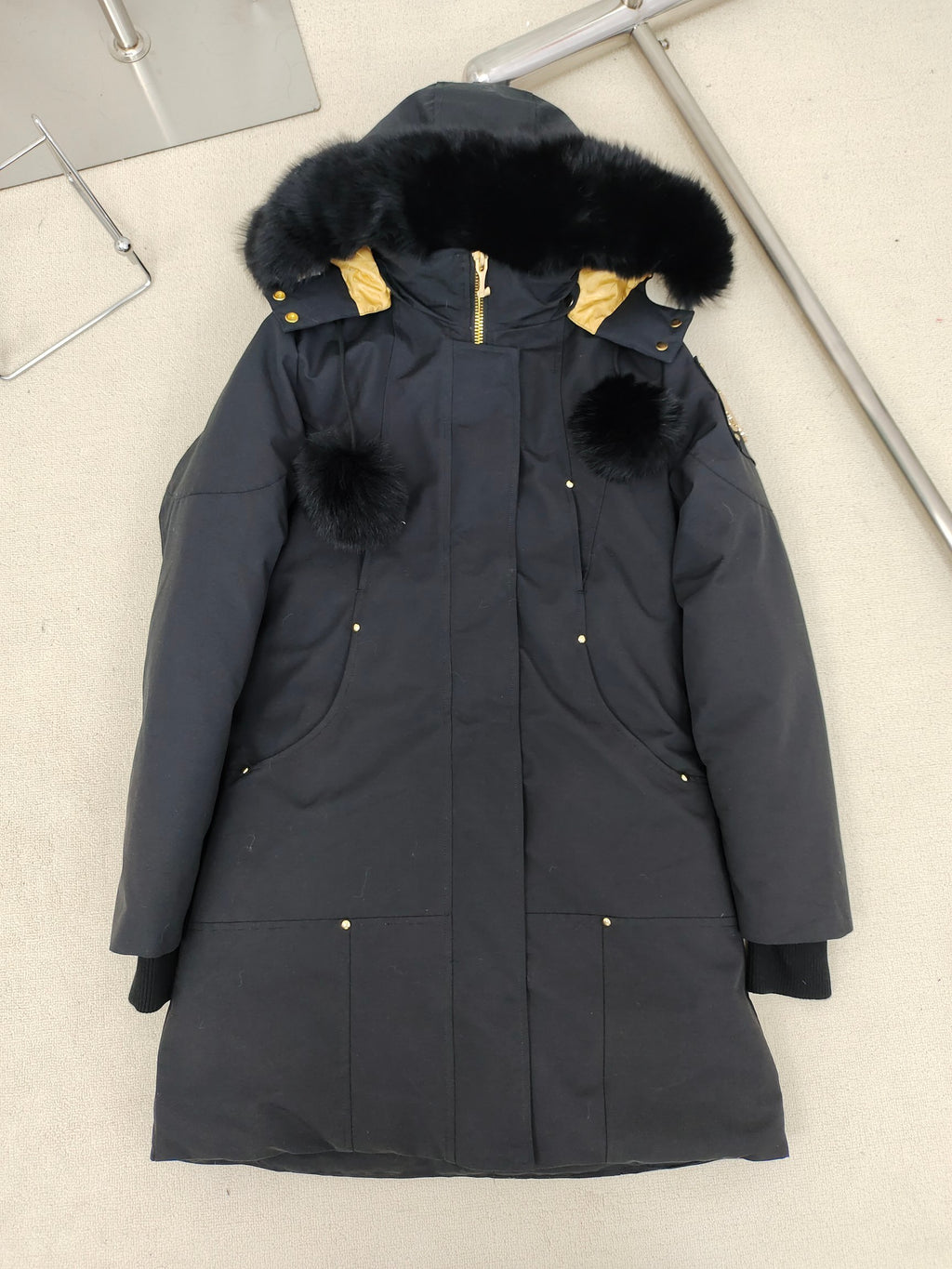 Moose Knuckles Women's Long Hooded Parka