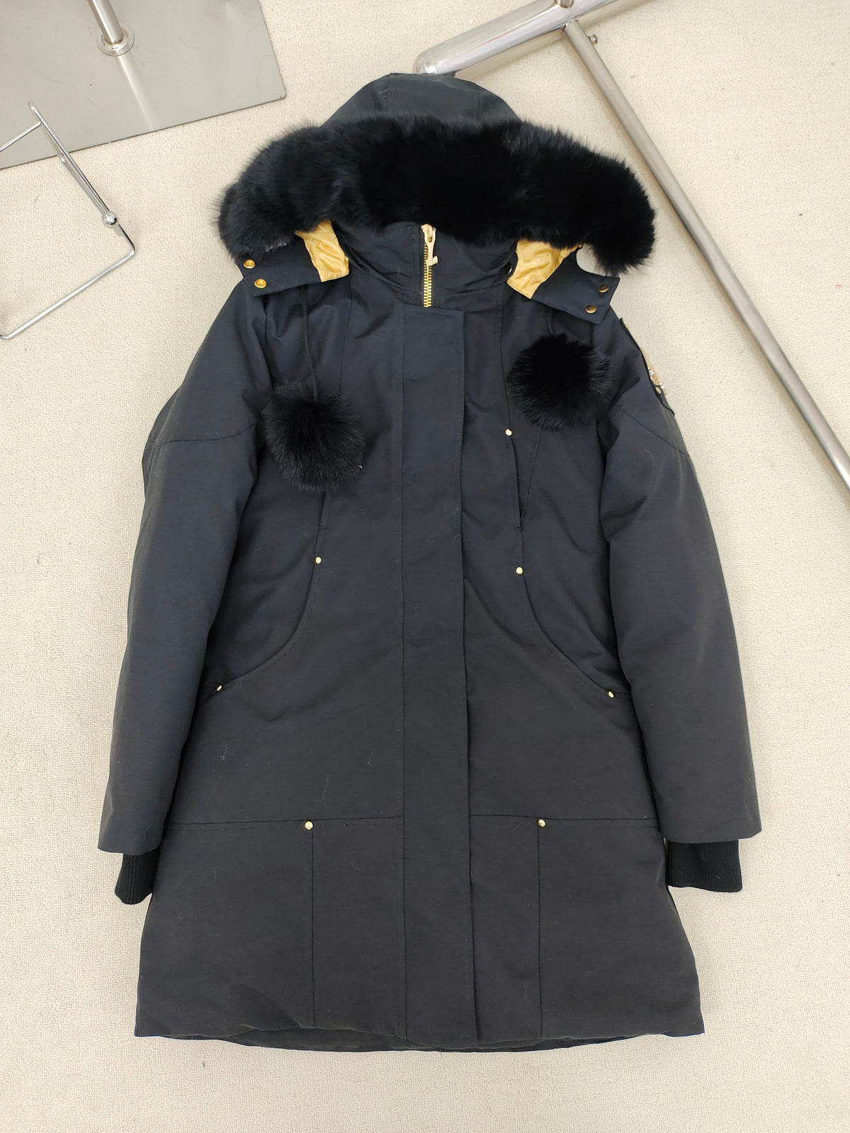 Moose Knuckles Women's Long Hooded Parka