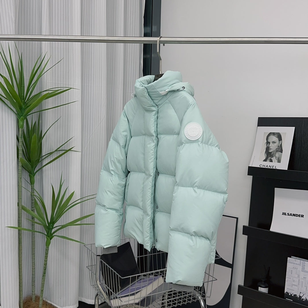 Canada Goose Hooded Puffer Jacket - Mint Green