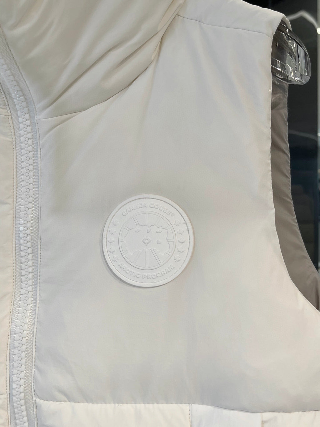 Canada Goose White-Label Quilted Puffer Vest - White