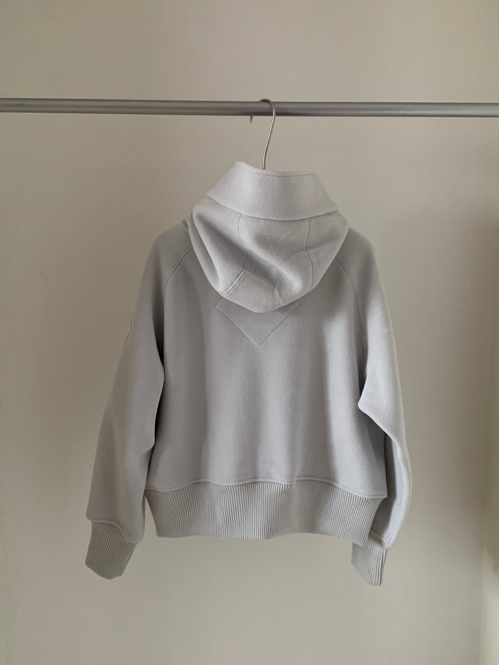 Canada Goose Full-Zip Hoodie - Light Grey