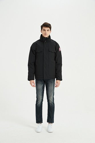 Canada Goose Men's Stand-Collar Jacket - Black