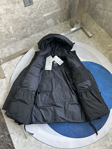 Canada Goose Hooded Hybrid Utility Parka - Black
