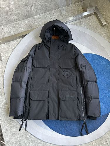 Canada Goose Hooded Hybrid Utility Parka - Black