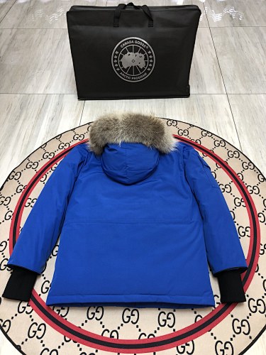 Canada Goose Unisex Expedition Hooded Parka - Blue