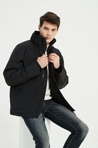 Canada Goose Men's Stand-Collar Jacket - Black